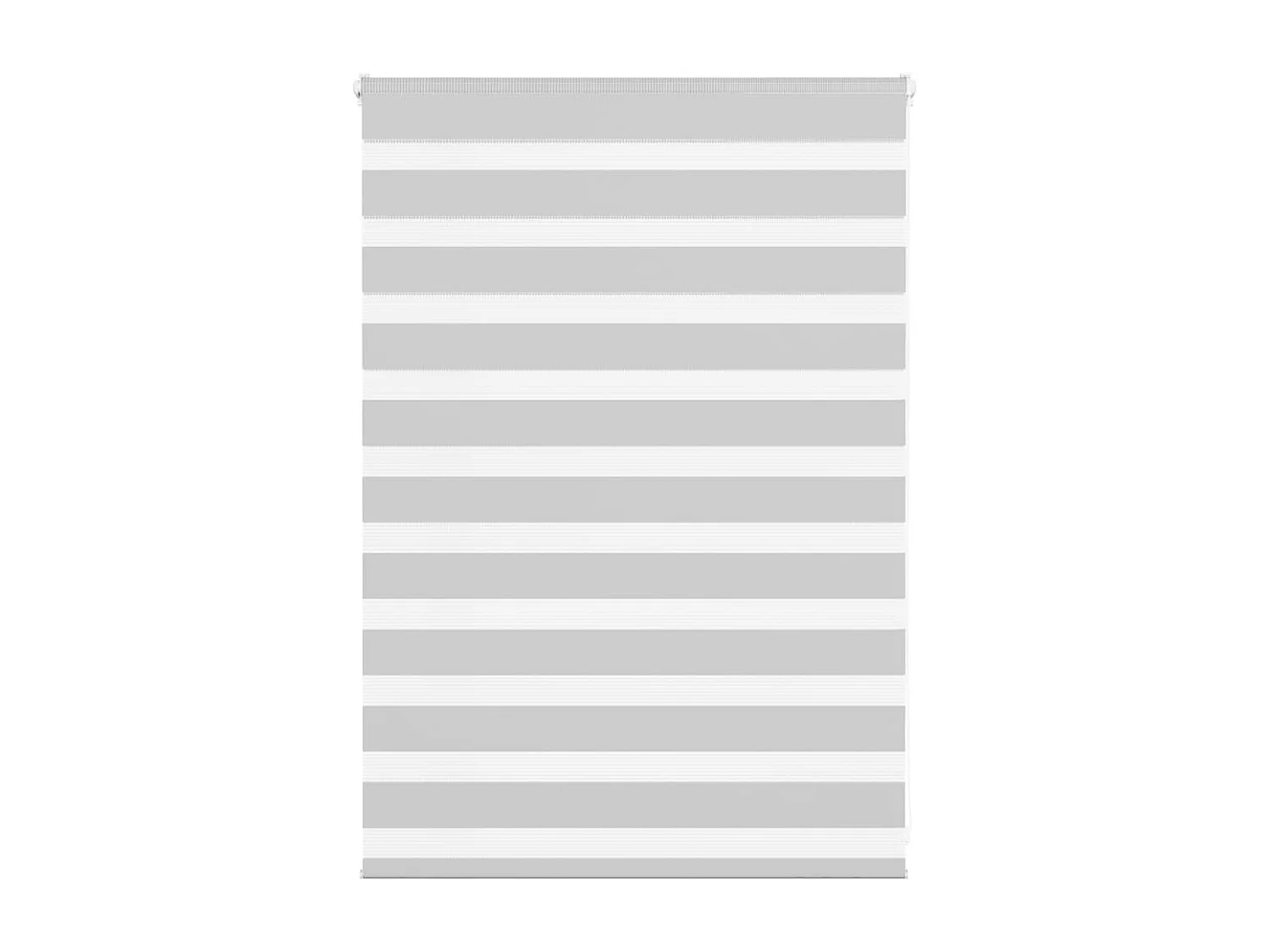 Store zèbre gris clair largeur du tissu 95,9 cm polyester