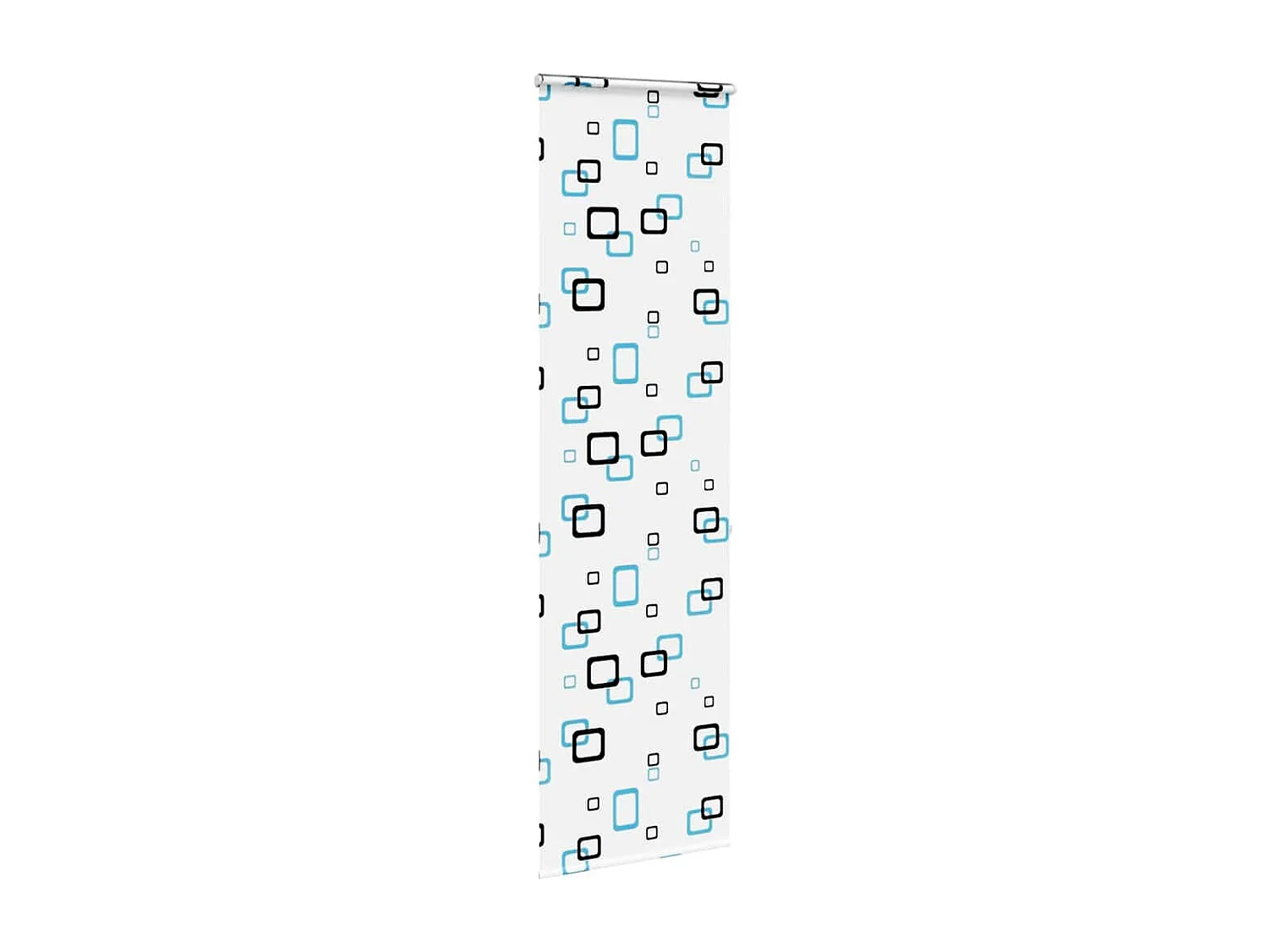 Doucherolgordijn met cassette 80x240 cm stofbreedte 76 cm