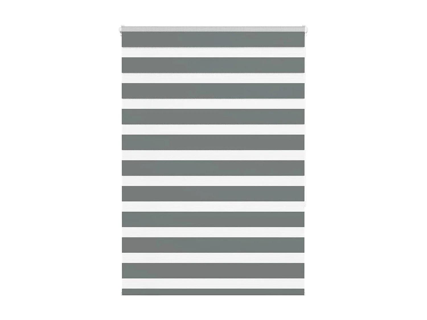 Store zèbre gris foncé largeur du tissu 110,9 cm polyester