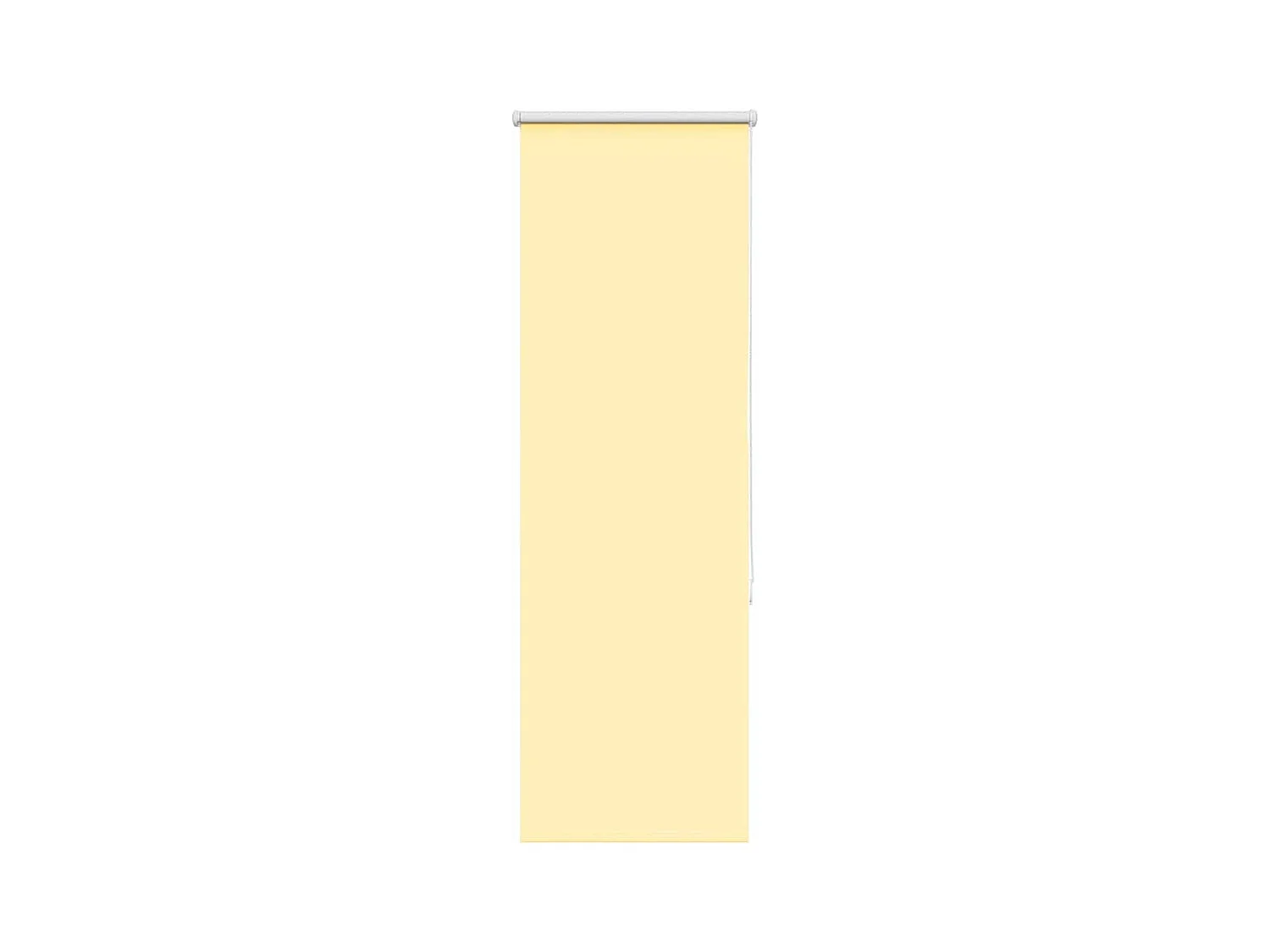 Rolgordijn verduisterend 50x175 cm stofbreedte 45,7cm geel