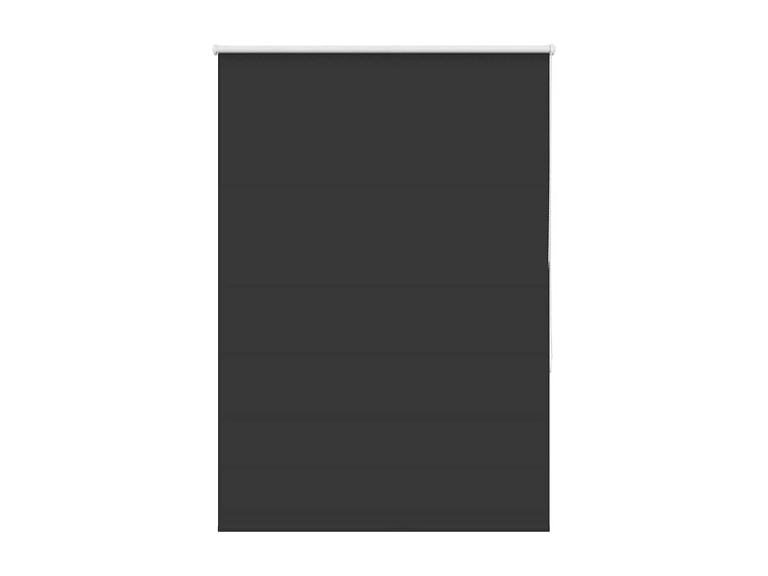 Estor Enrollable Opaco negro 95x150 cm Tela Ancho 95x130 cm