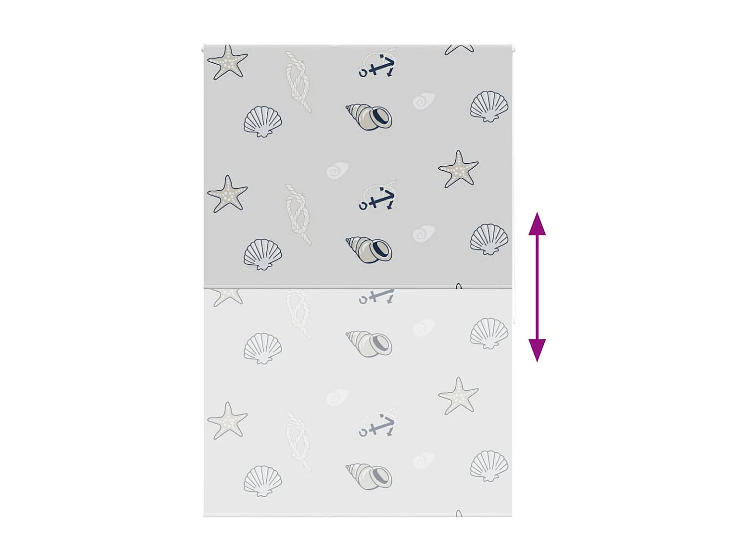 Store enrouleur de douche 150x240 cm largeur du tissu 146 cm