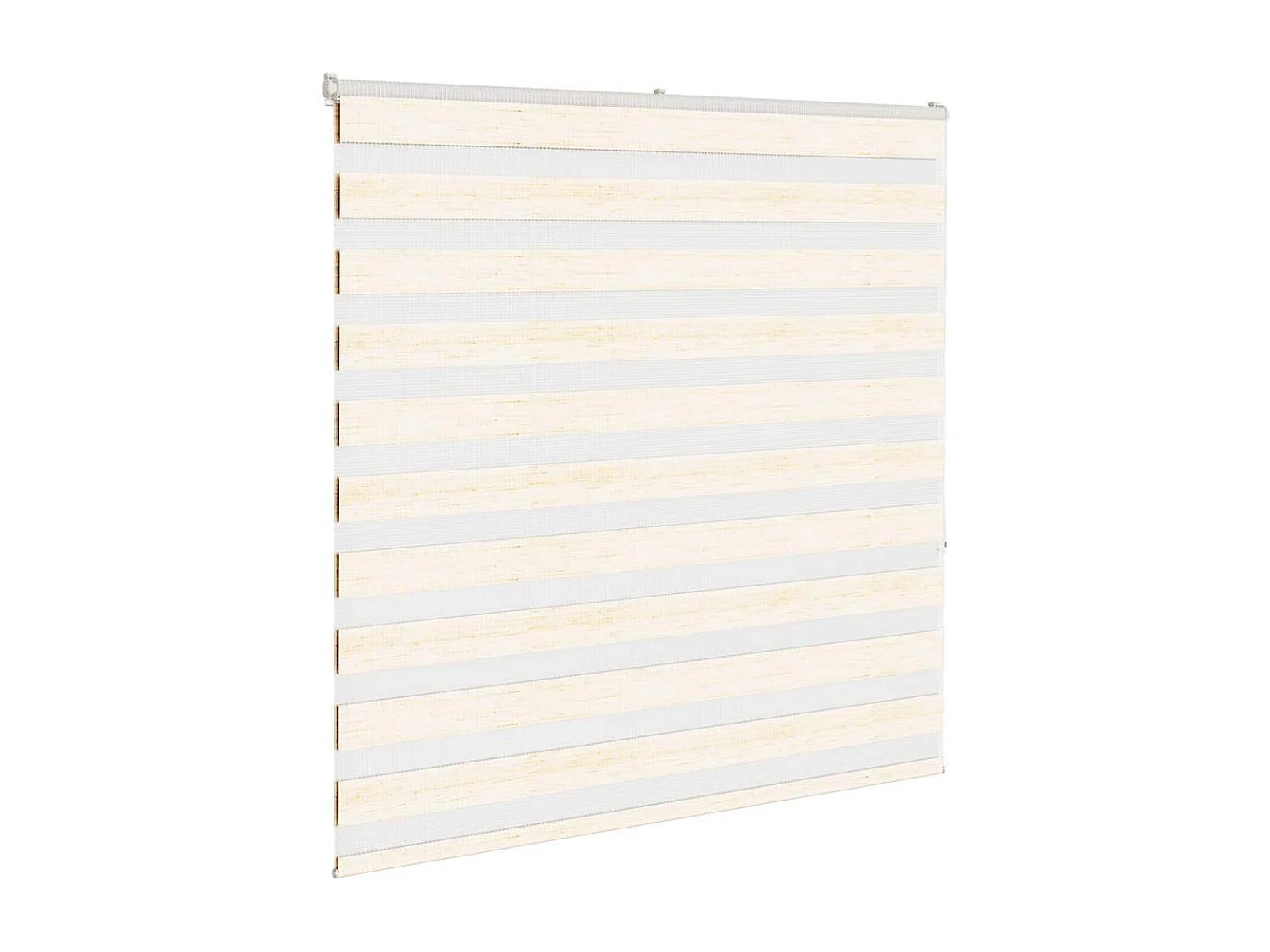 Store zèbre beige marbré largeur du tissu 135,9 cm polyester
