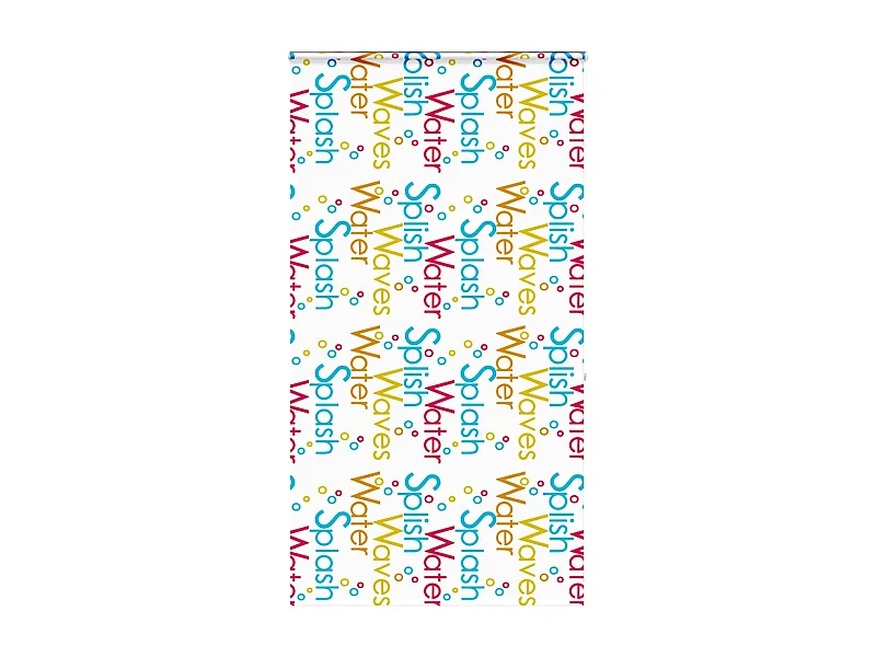 Store enrouleur de douche avec cassette largeur du tissu 126 cm