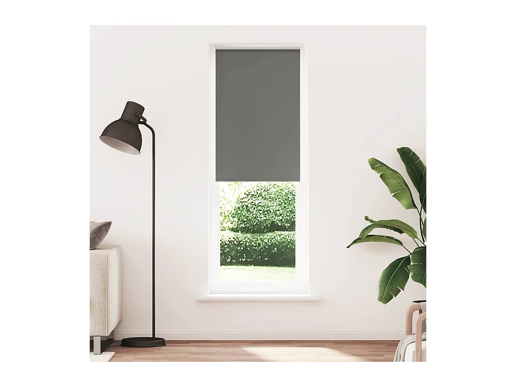 Persiana de enrolar 80x230 cm largura tecido 75,7 cm poliéster