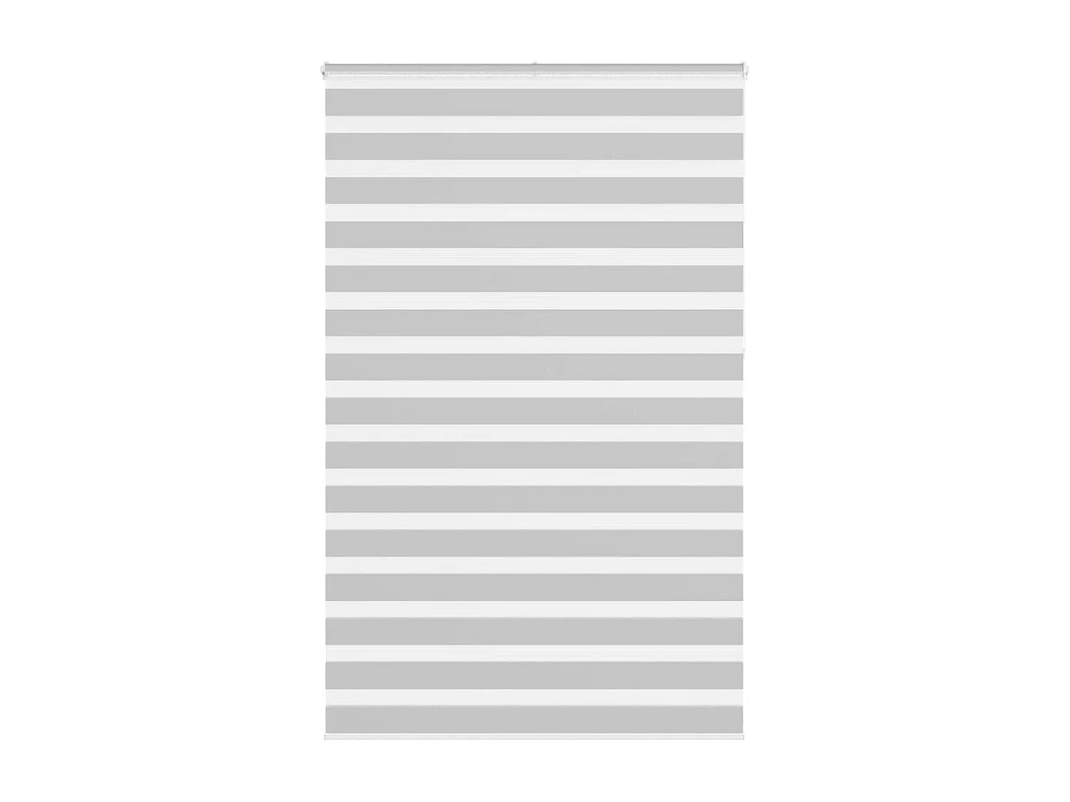 Estor cebra gris claro 150x230cm tejido ancho 145,9cm poliéster