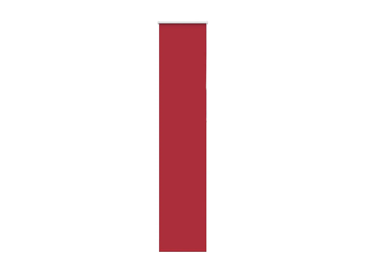 Estor Enrollable Opaco Rojo 60x230 cm Tela Ancho 55,7 cm