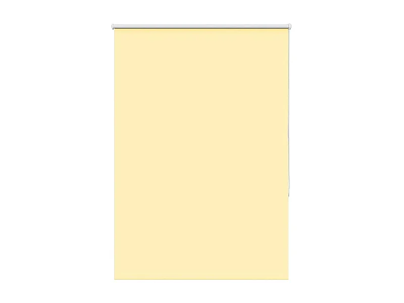 Estor Enrollable Opaco Amarillo 115x130 cm Tela Ancho 110,7 cm
