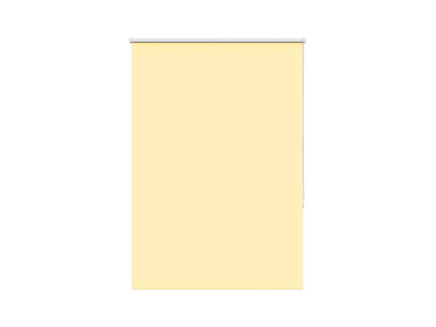 Rolgordijn verduisterend 115x130 cm stofbreedte 110,7 cm geel