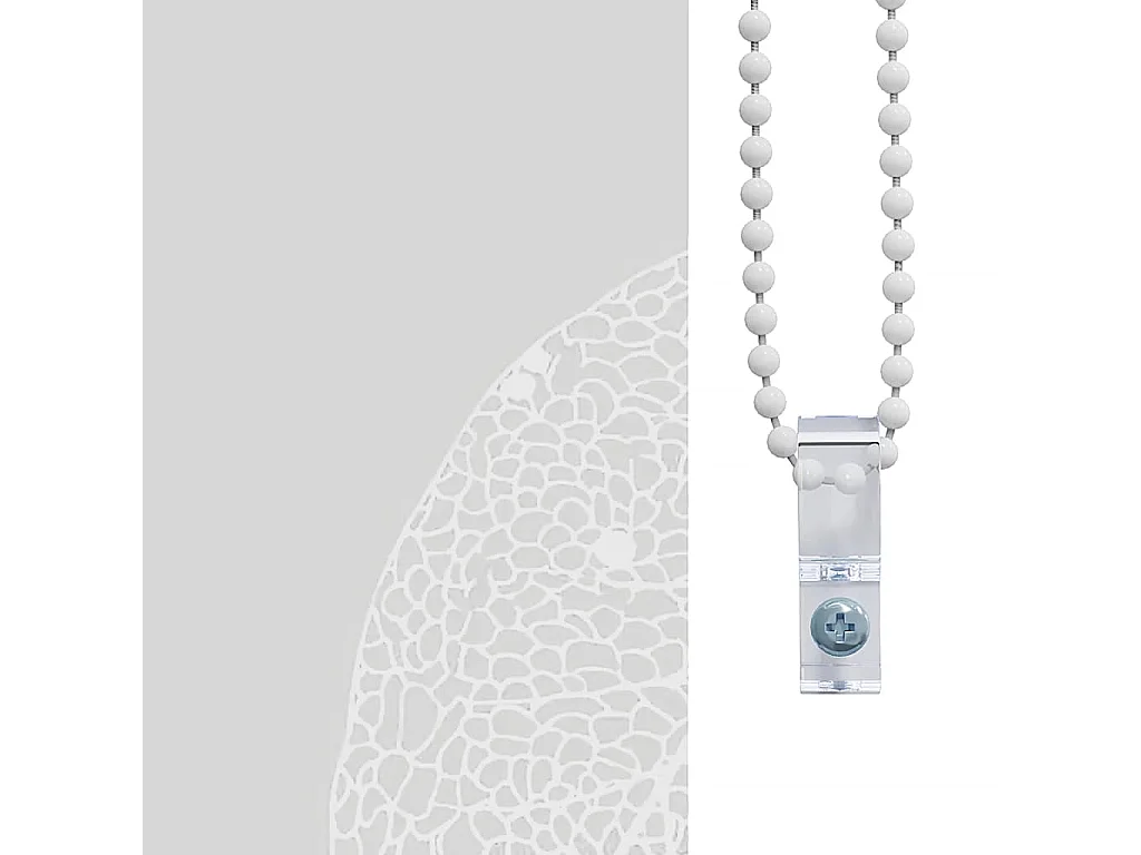 Store enrouleur de douche avec cassette largeur du tissu 116 cm