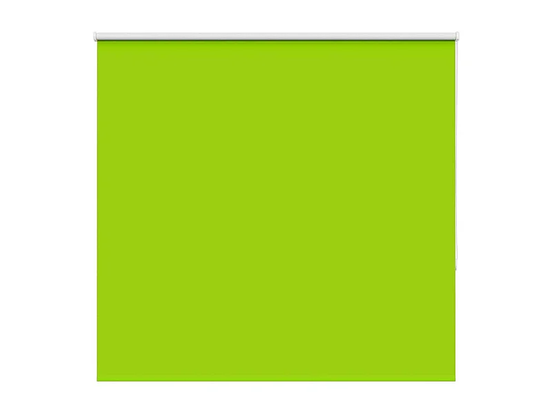 Estor Enrollable Opaco hojas verde 145x130cm Tela Ancho 141,6cm