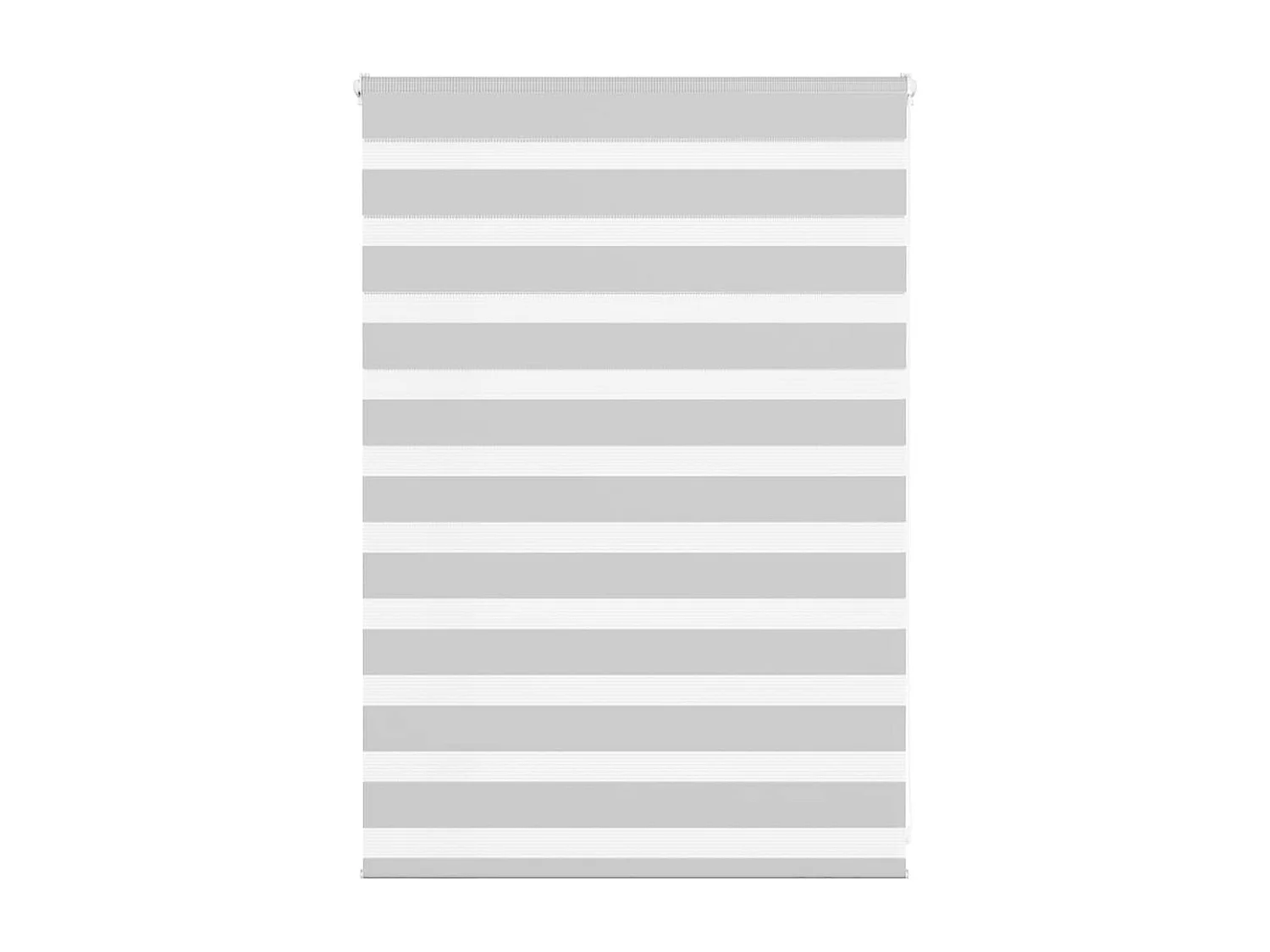 Store zèbre gris clair largeur du tissu 105,9 cm polyester