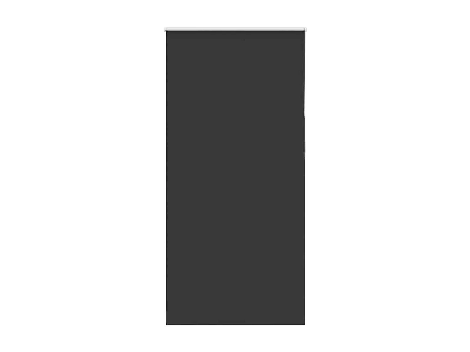 Estor Enrollable Opaco negro 110x210 cm Tela Ancho 105,7 cm