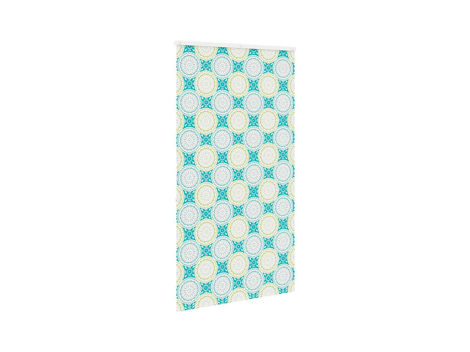 Doucherolgordijn met cassette 140x240 cm stofbreedte 136 cm