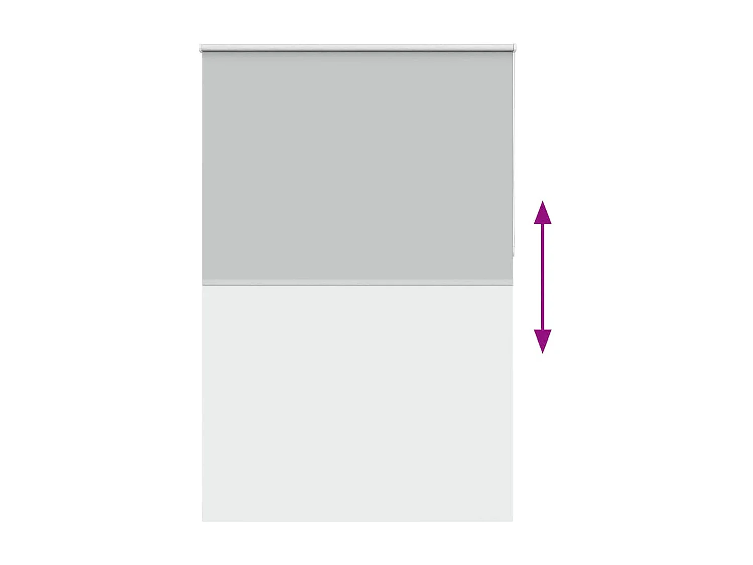 Store enrouleur occultant café 155x230 cm largeur du tissu