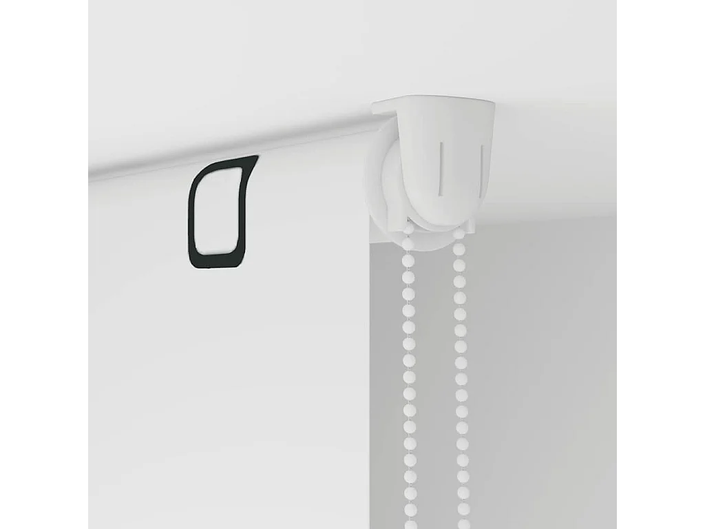 Estor enrollable para ducha tela 110x240 cm ancho 106 cm