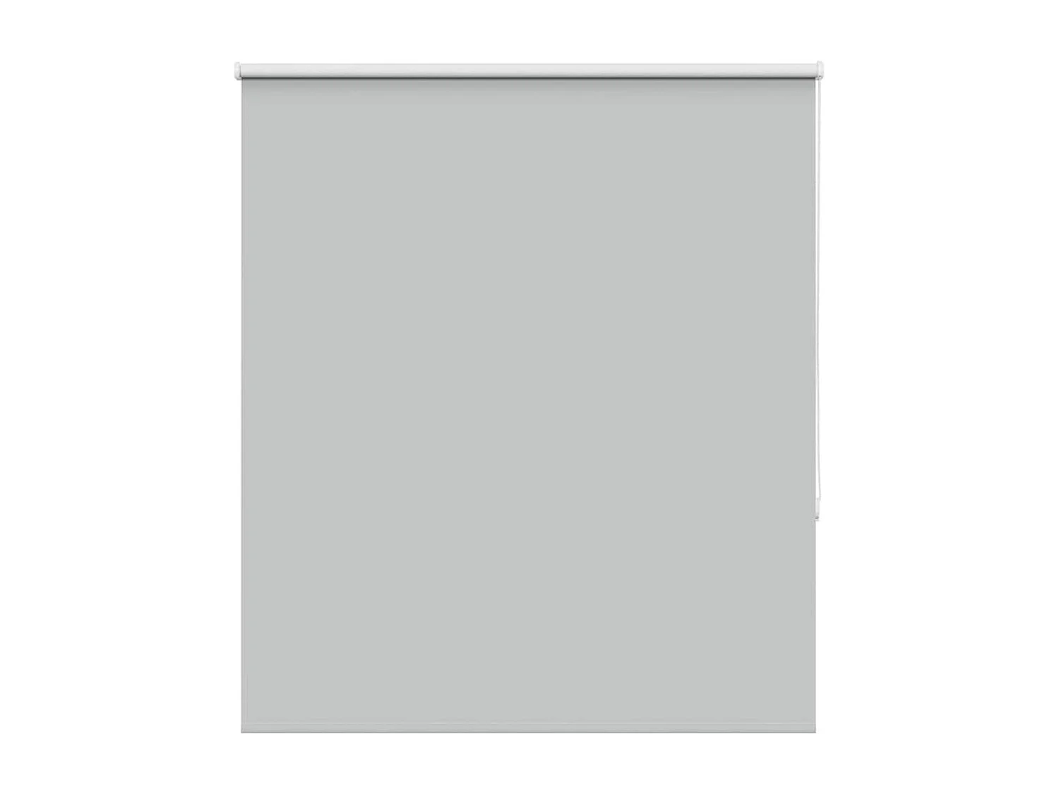 Estor Enrollable Opaco gris claro 130x150 cm Tela Ancho 126,6cm
