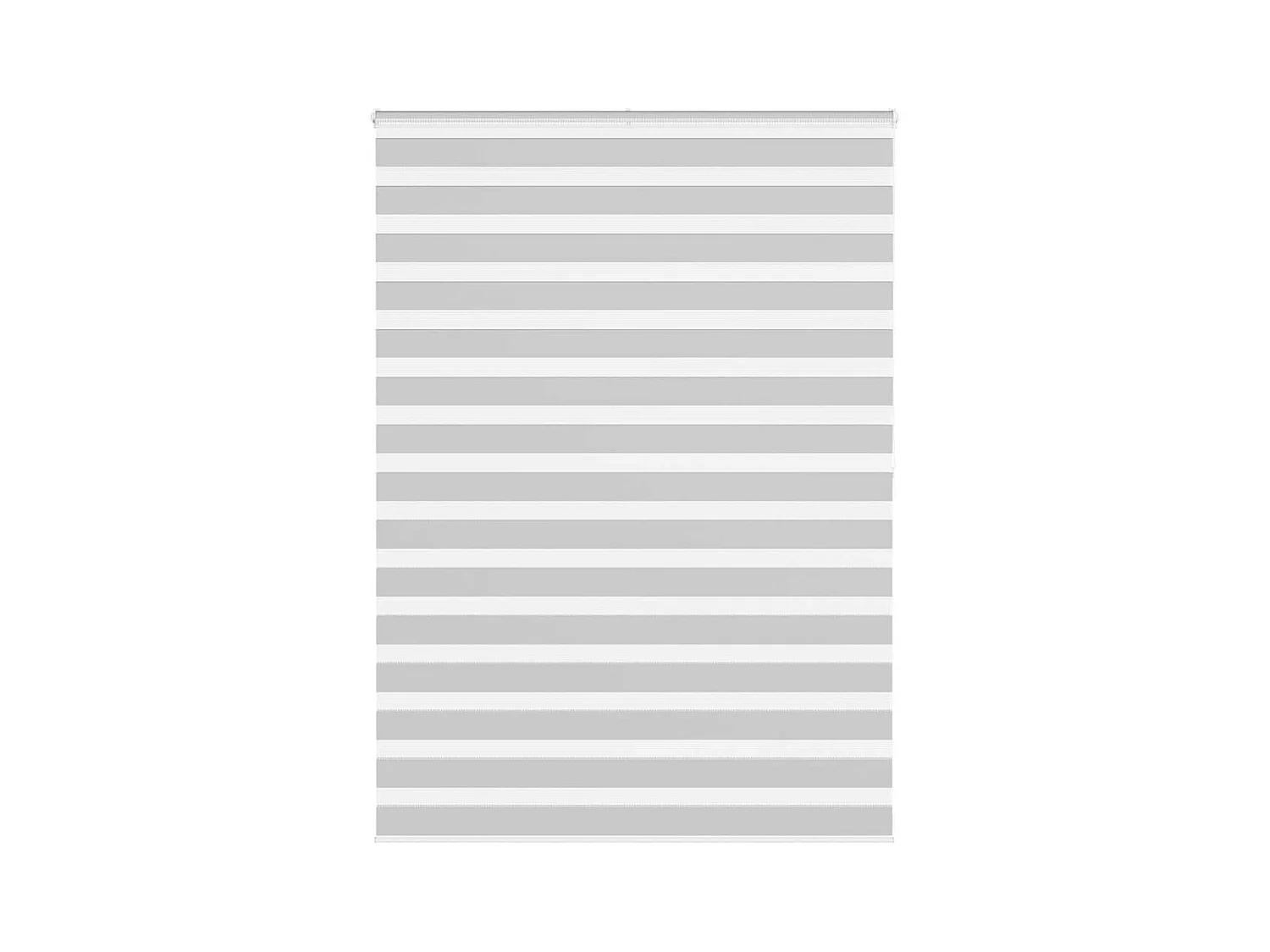 Store zèbre gris clair largeur du tissu 150,9 cm polyester