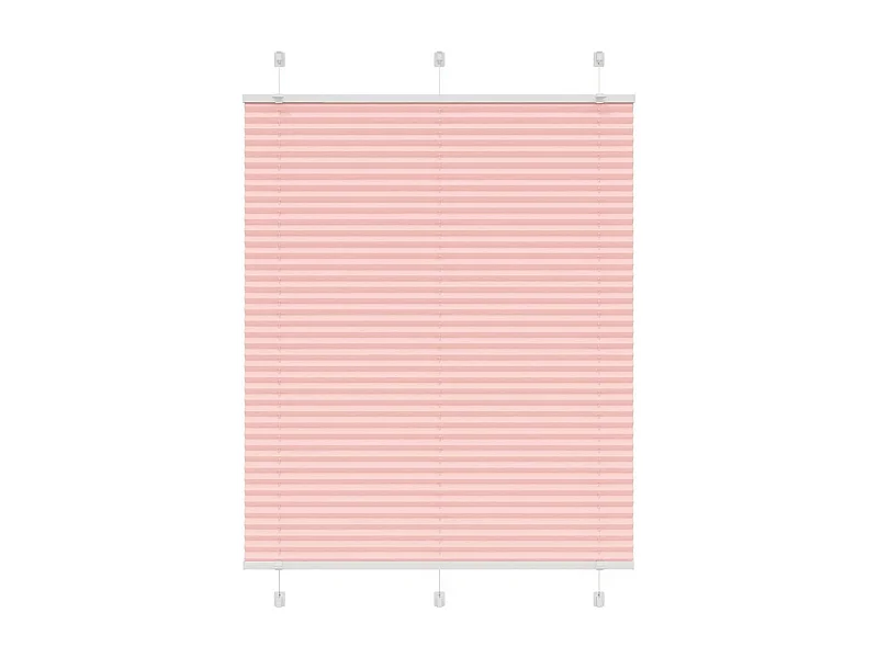 Estor Plisado rosa 105x150 cm Tela Ancho 104,4 cm Poliéster
