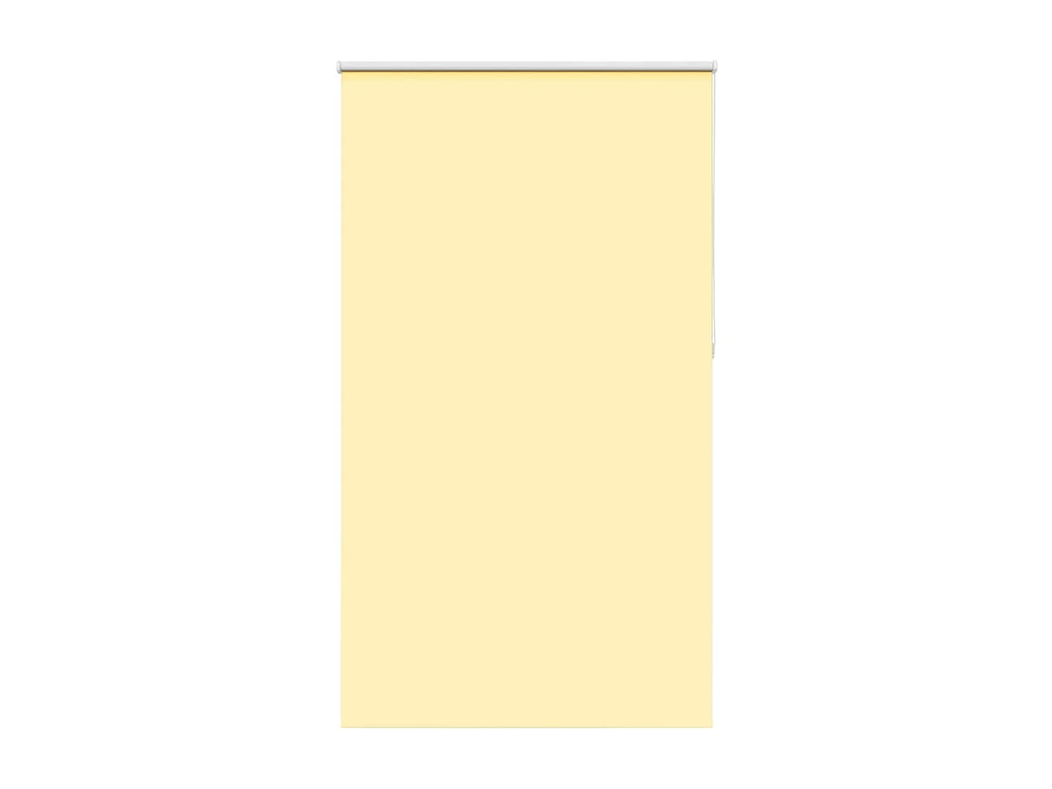 Estor Enrollable Opaco Amarillo 135x210 cm Tela Ancho 131,6cm
