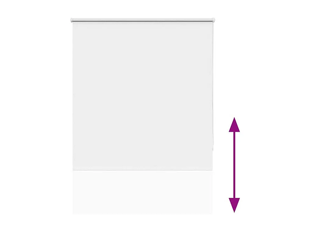 Store enrouleur occultant largeur du tissu 90,7 cm polyester