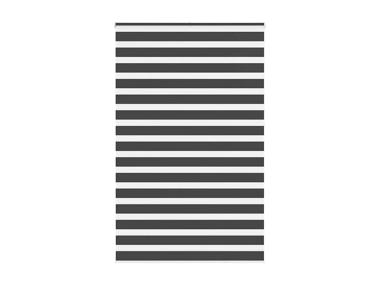 Store zèbre noir 145x230 cm largeur du tissu 140,9 cm polyester