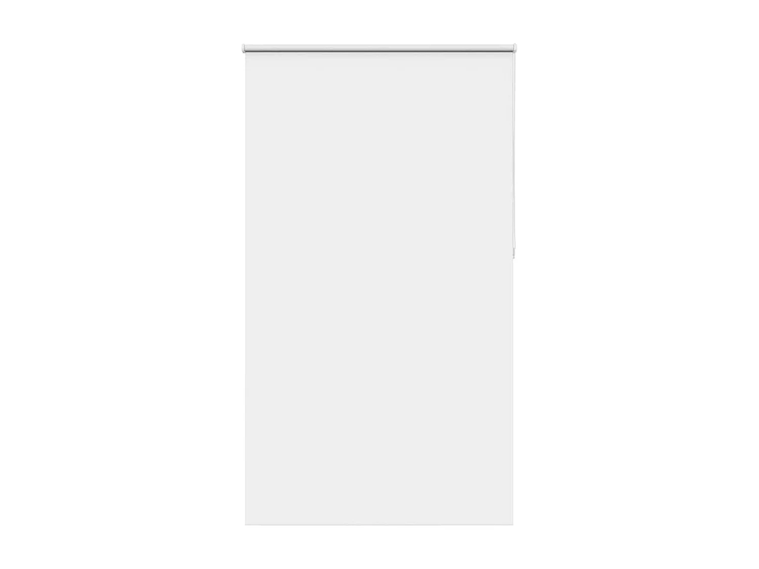 Estor Enrollable Opaco Blanco 120x230 cm Tela Ancho 116,6cm,6cm