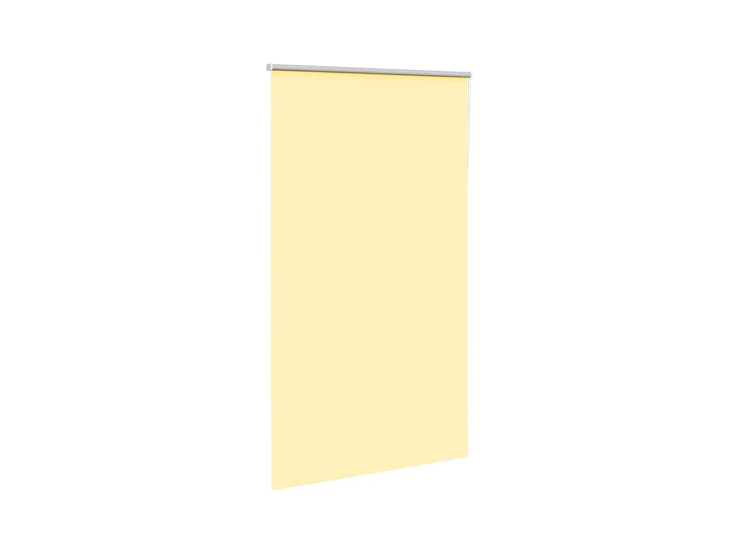 Rolgordijn verduisterend 140x230 cm stofbreedte 136,6 cm geel