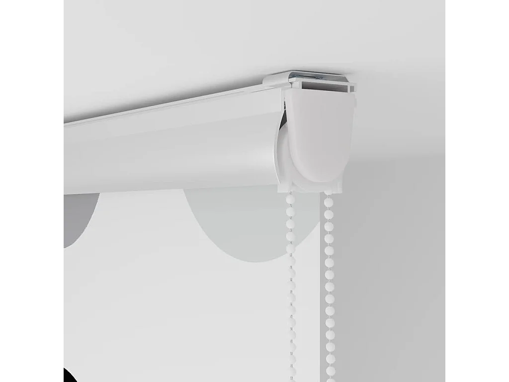 Store enrouleur de douche avec cassette largeur du tissu 106 cm