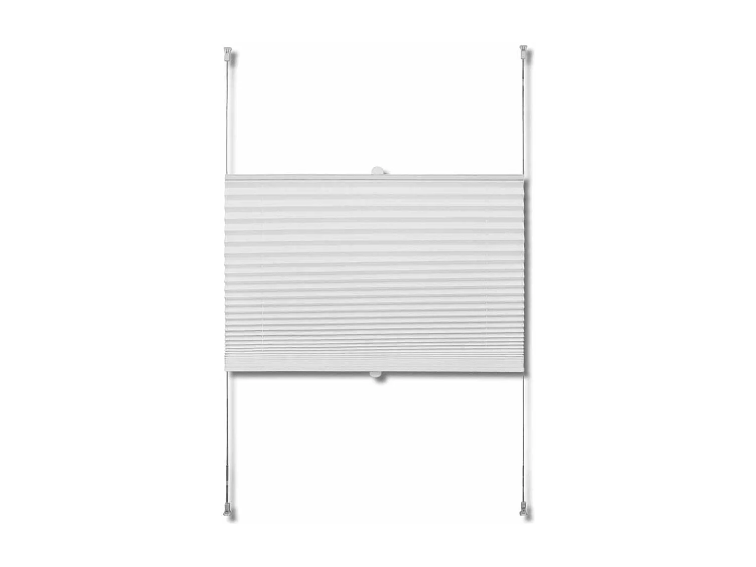 Store plissé 50x100 cm Blanc