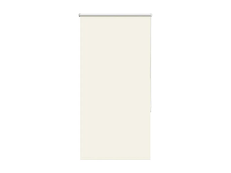 Store enrouleur occultant blanc cassé 85x175cm largeur du tissu