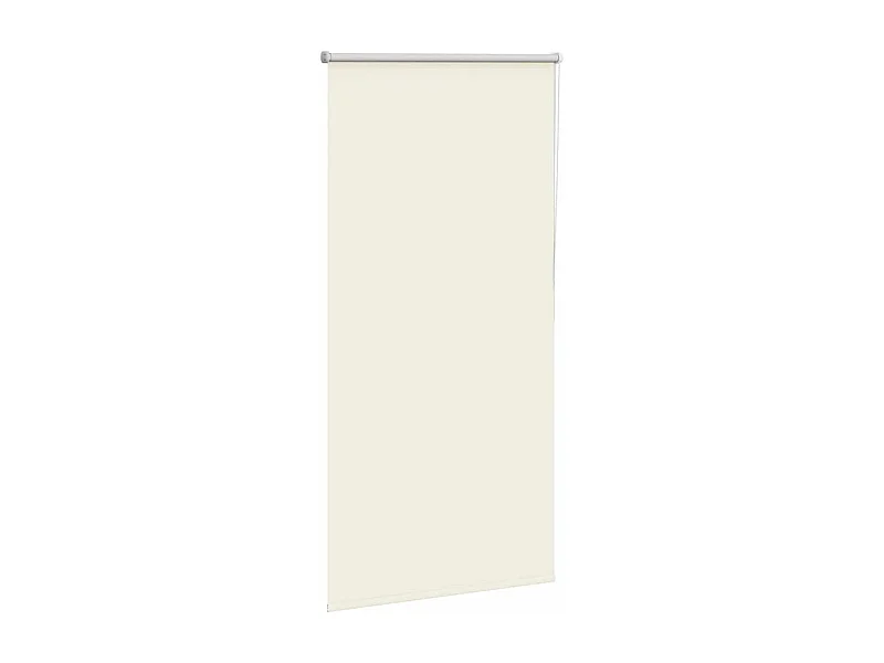 Store enrouleur occultant blanc cassé largeur du tissu 70,7 cm