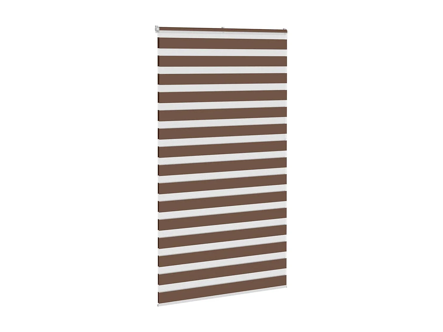 Store zèbre marron 120x200cm largeur du tissu 115,9cm polyester