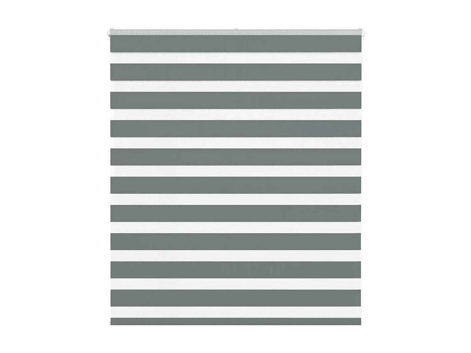 Store zèbre gris foncé largeur du tissu 115,9 cm polyester