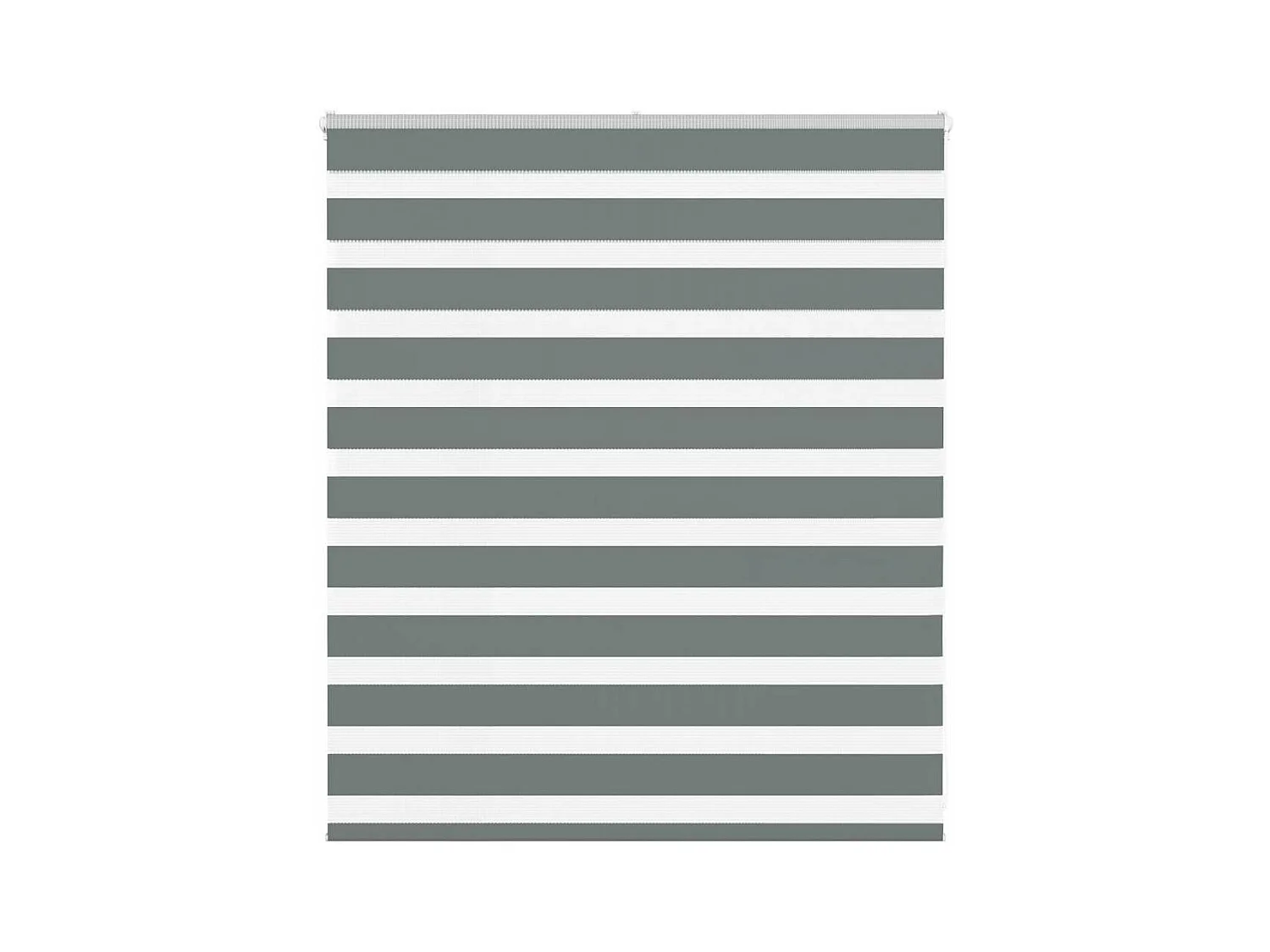 Store zèbre gris foncé largeur du tissu 115,9 cm polyester