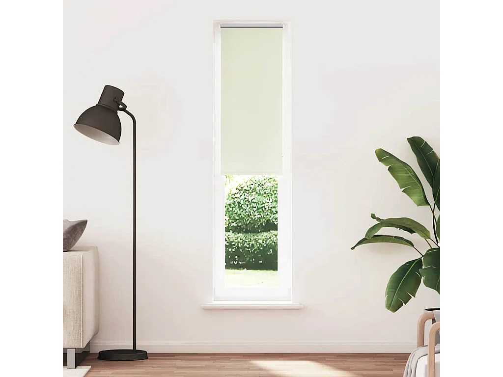 Estor Enrollable Opaco Blanco Roto 40x230cm Tela Ancho 35,7cm