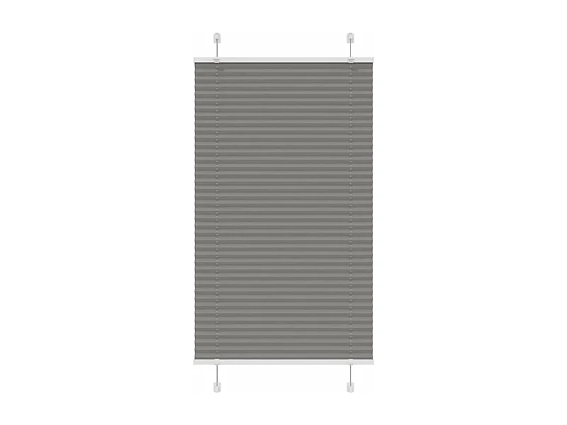 Store plissé anthracite 70x150 cm largeur du tissu 69,4 cm