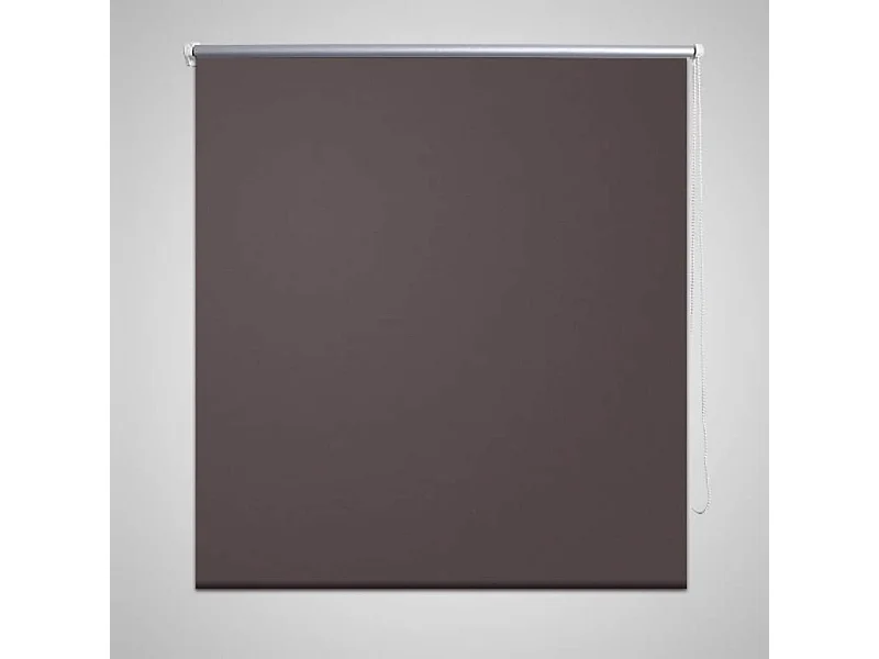 Store enrouleur occultant 120 x 230 cm marron