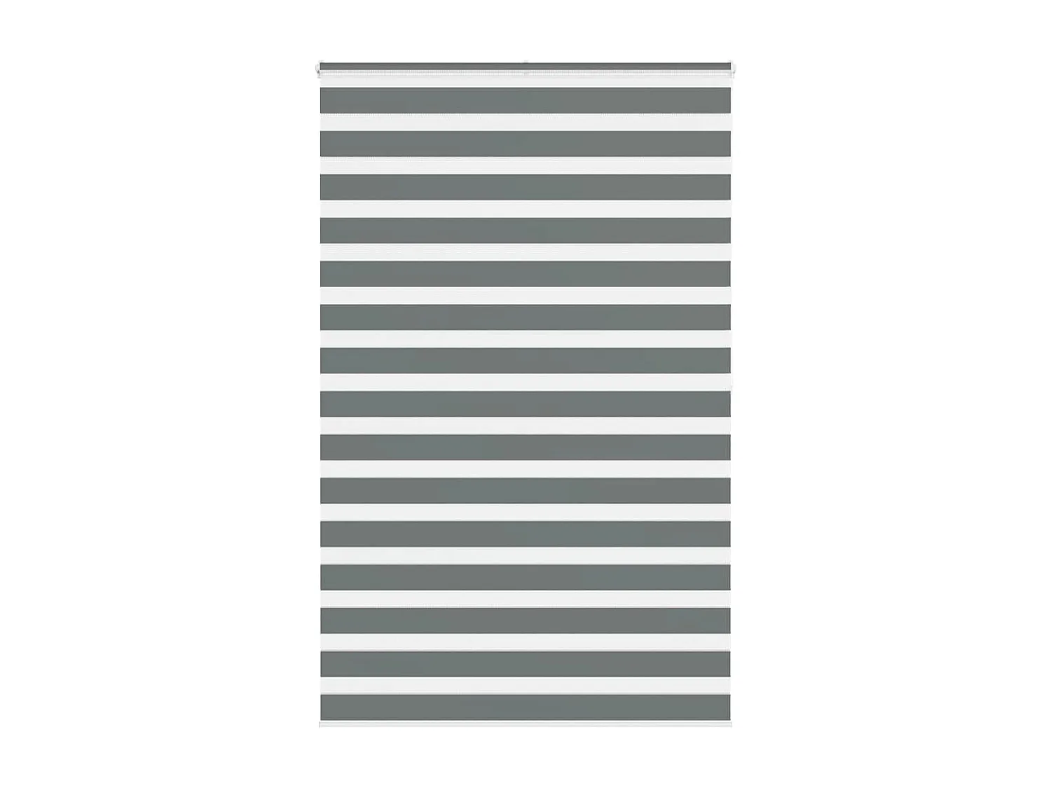 Store zèbre gris foncé largeur du tissu 135,9 cm polyester