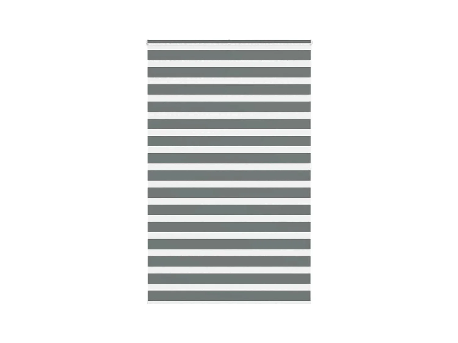 Estor cebra gris oscuro tejido ancho 135,9 cm poliéster