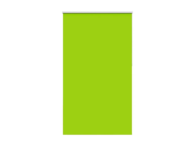 Estor Enrollable Opaco hojas verde 120x210cm Tela Ancho 116,6cm