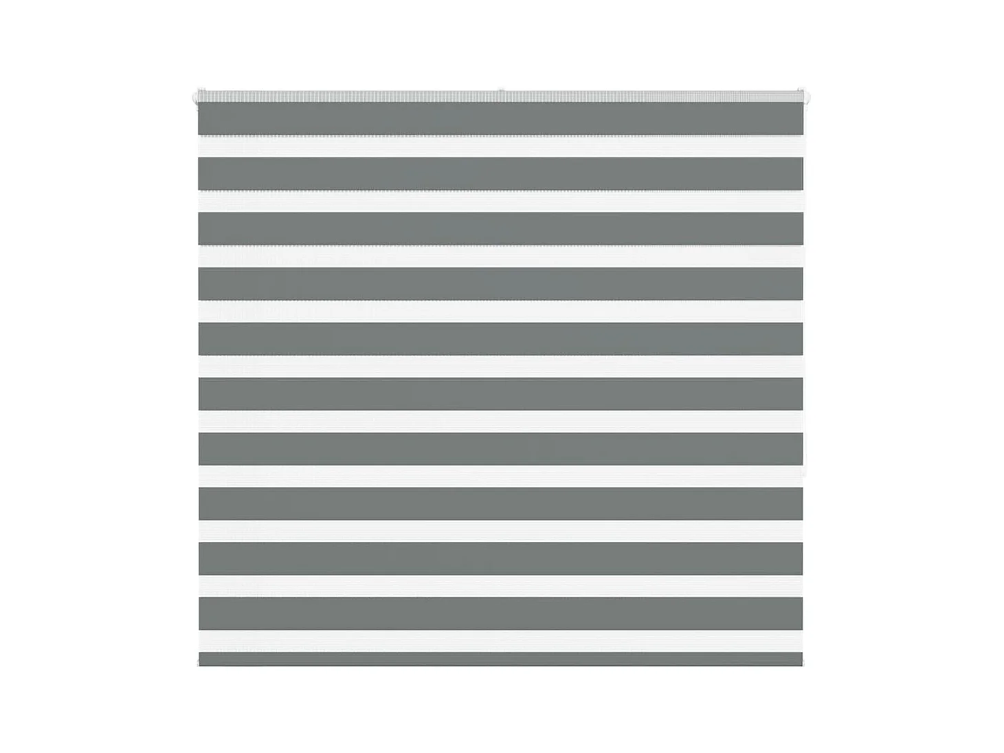 Zebra rolgordijn 160x150 cm stofbreedte 155,9 cm donkergrijs