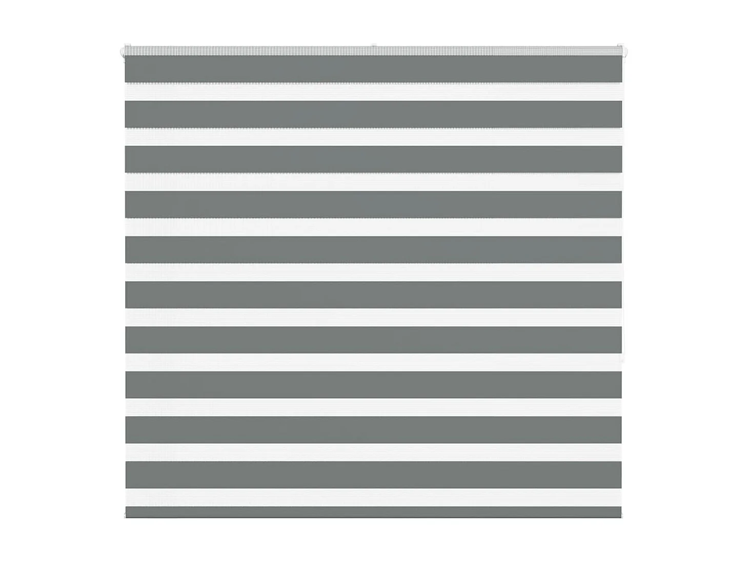 Store zèbre gris foncé largeur du tissu 155,9 cm polyester