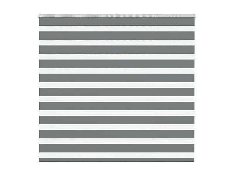 Store zèbre gris foncé largeur du tissu 155,9 cm polyester