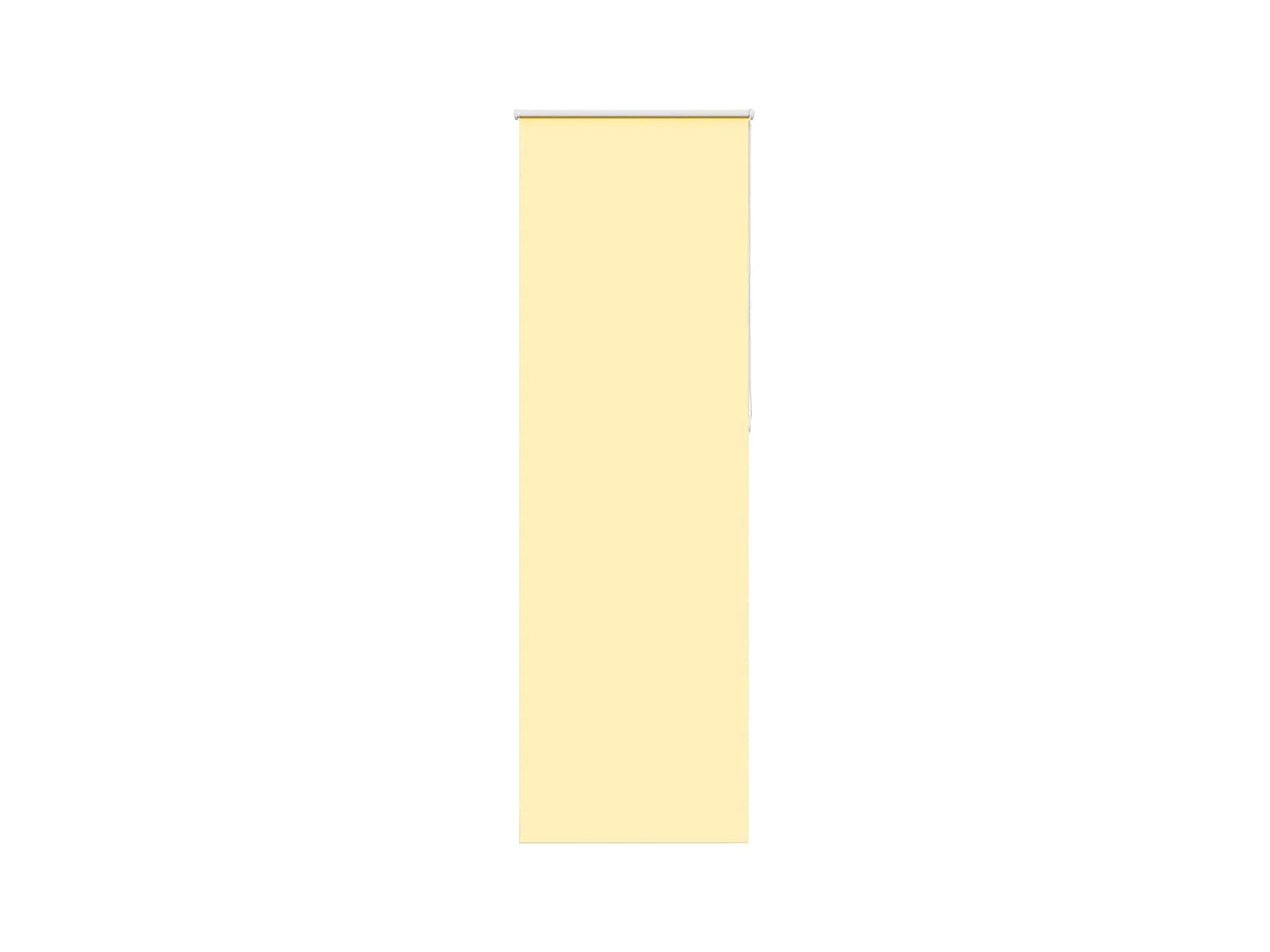 Estor Enrollable Opaco Amarillo 75x210 cm Tela Ancho 70,7cm