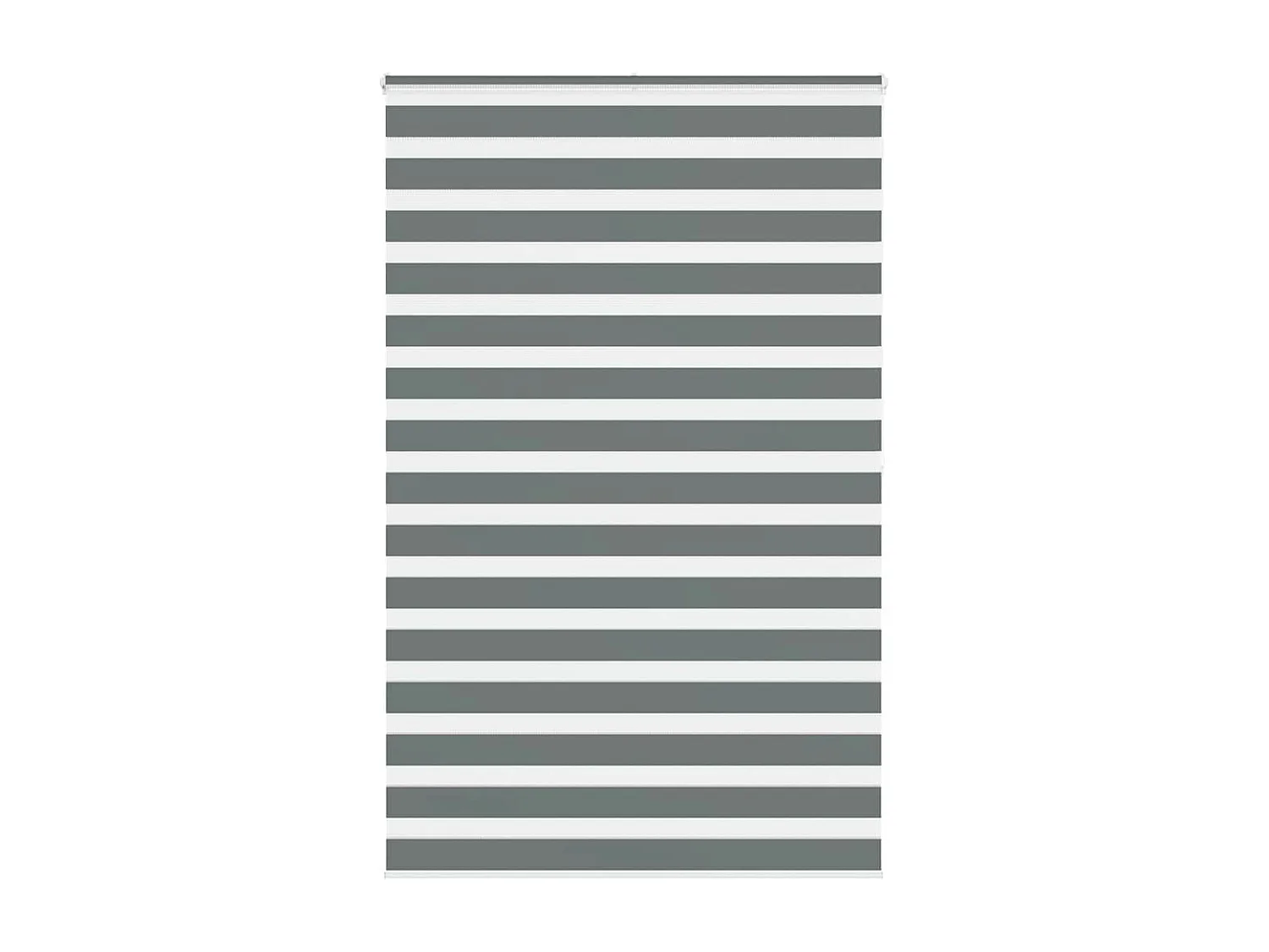 Estor cebra gris oscuro tejido ancho 140,9 cm poliéster