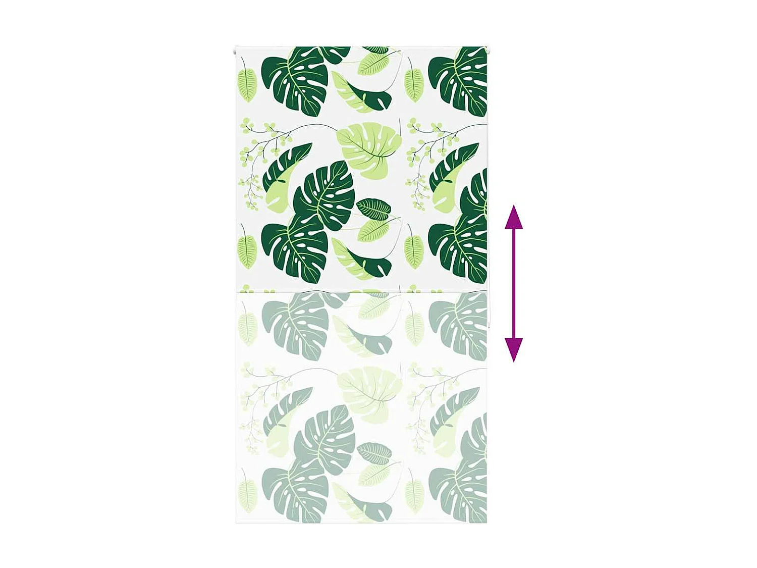 Store enrouleur de douche 120x240 cm largeur du tissu 116 cm