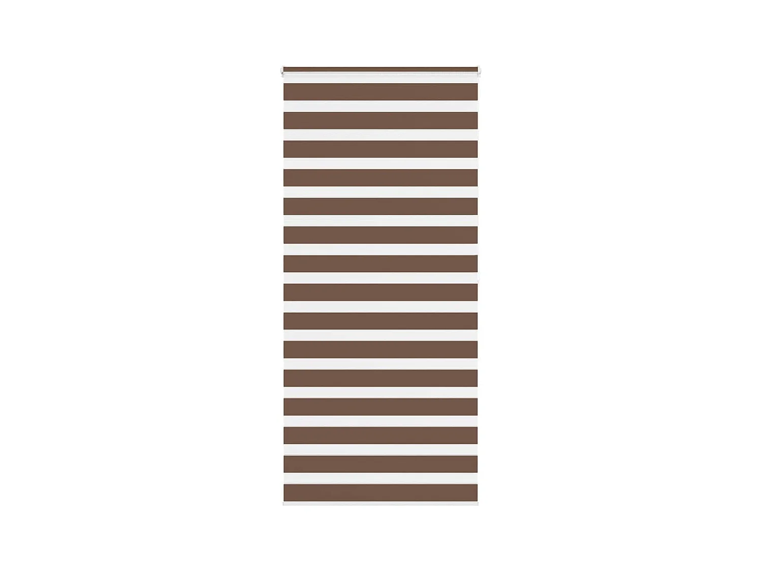 Store zèbre marron 115x200cm largeur du tissu 110,9cm polyester