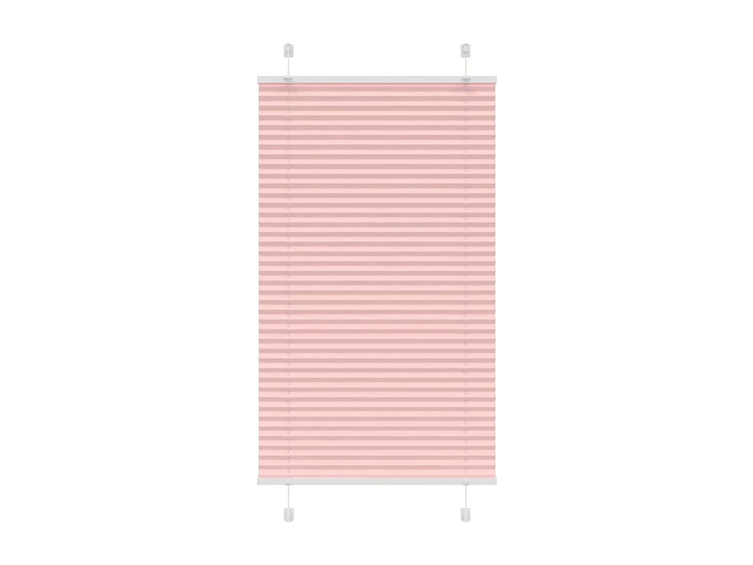 Estor Plisado rosa 70x150 cm Tela Ancho 69,4 cm Poliéster