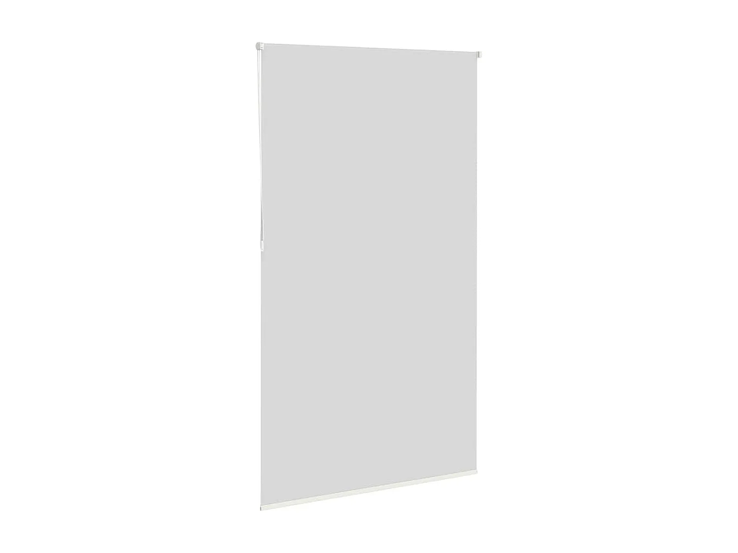 Store enrouleur occultant blanc cassé 120x210 cm largeur tissu